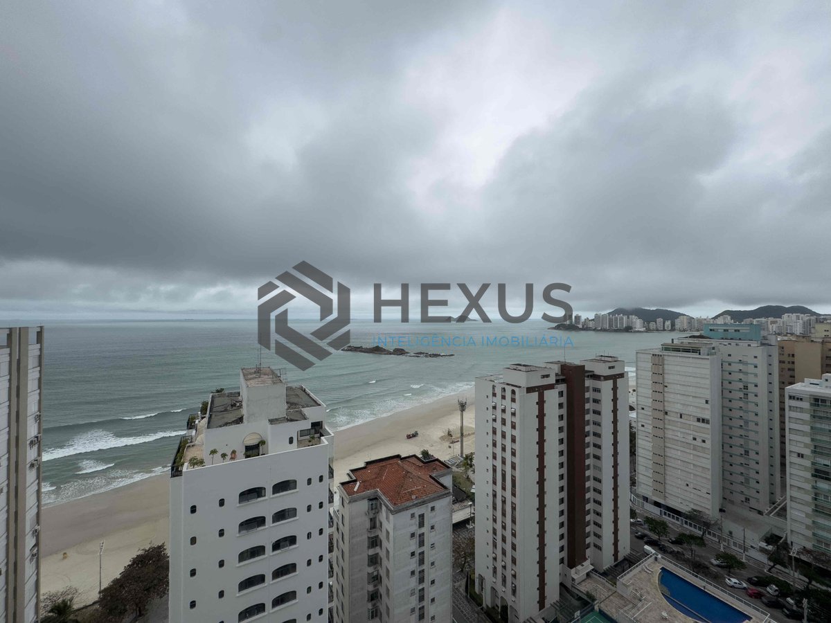 Foto 6 de Apartamento com varanda, lazer e vista mar e uma quadra da Praia das Pitanguerias, Guaruja | Hexus