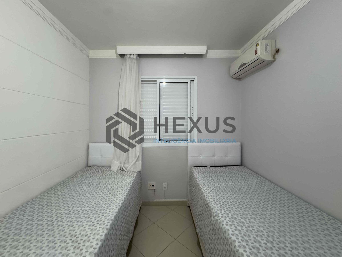 Foto 14 de Apartamento com varanda em prédio novo com lazer a uma quadra da Praia das Pitangueiras de 3 quartos (1 suíte) com 2 vagas, Guarujá-SP