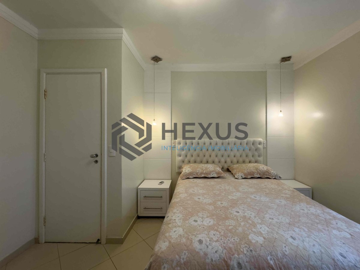 Foto 9 de Apartamento com varanda em prédio novo com lazer a uma quadra da Praia das Pitangueiras de 3 quartos (1 suíte) com 2 vagas, Guarujá-SP