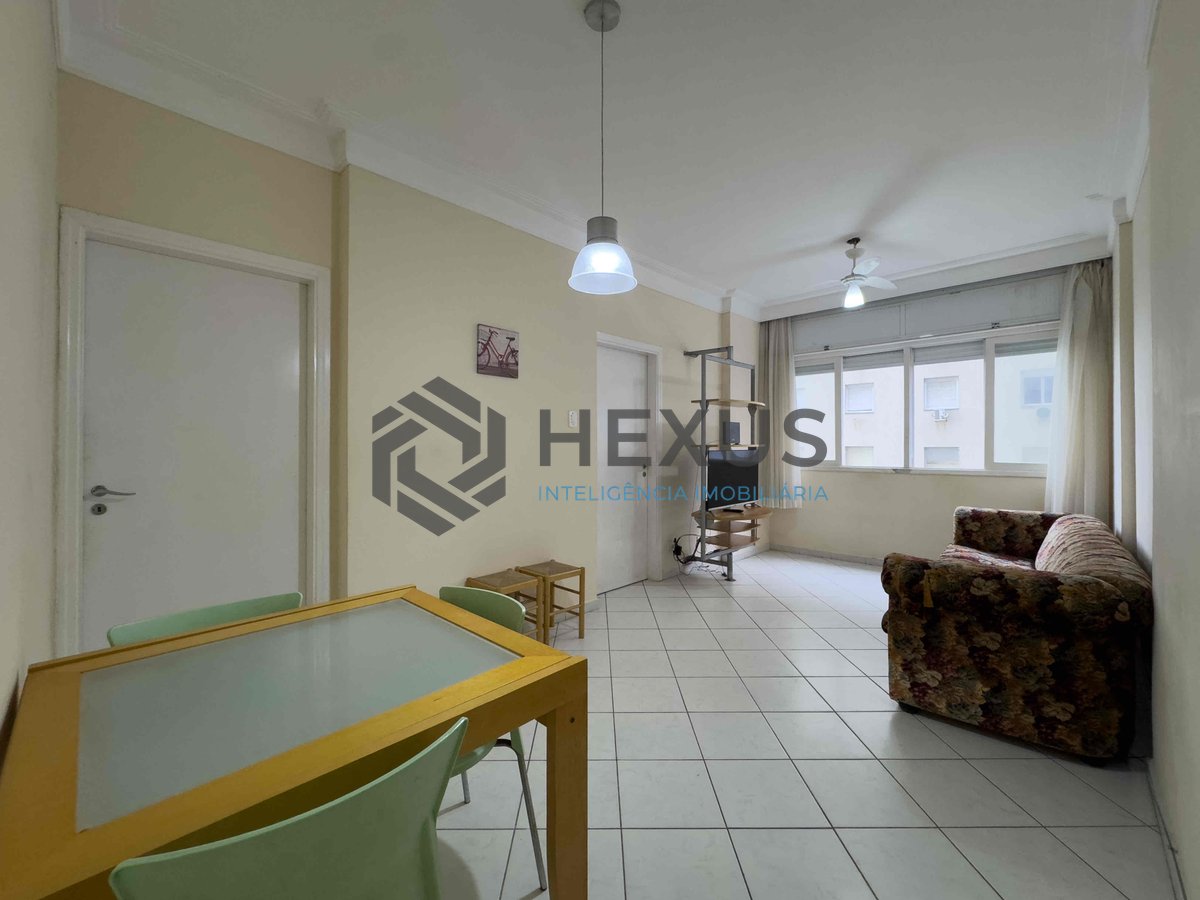Foto 4 de Apartamento com vista mar na beira mar da Praia das Pitangueiras, Guaruja