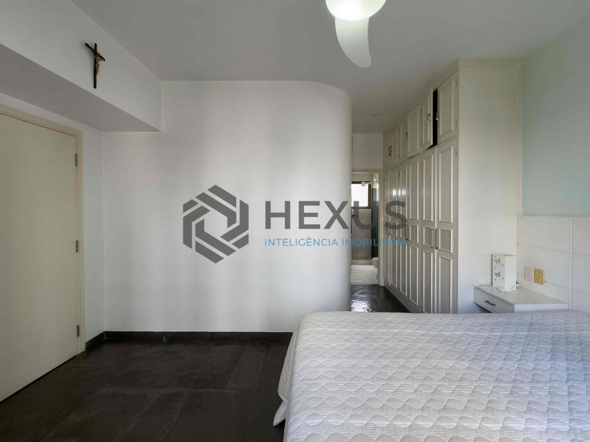 Foto 17 de Apartamento com varanda e vista mar na Praia das Pitangueiras - 3 Quartos (1 suíte), 2 Vagas, Guarujá-SP