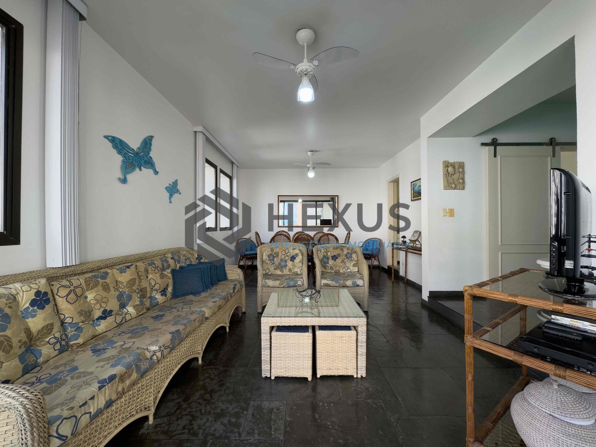 Foto 5 de Apartamento com varanda e vista mar na Praia das Pitangueiras - 3 Quartos (1 suíte), 2 Vagas, Guarujá-SP