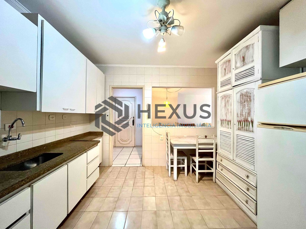 Foto 29 de Apartamento com varanda e vista livre na Praia do Tombo, Guaruja | Hexus