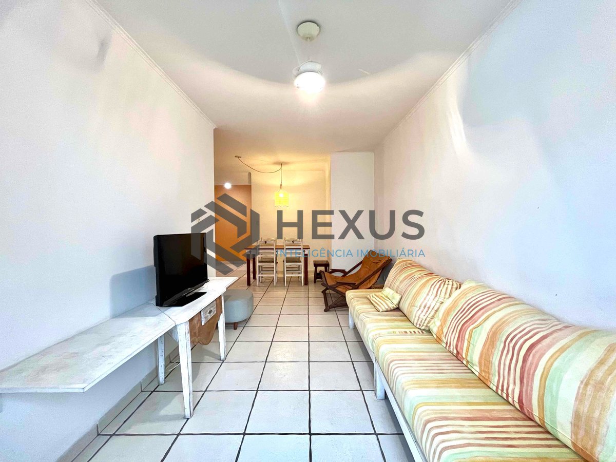 Foto 7 de Apartamento com varanda e vista livre na Praia do Tombo, Guaruja | Hexus