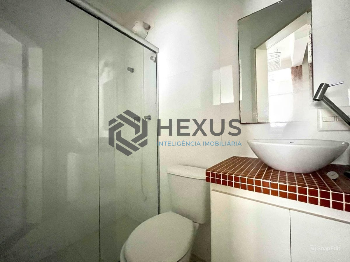 Foto 33 de Apartamento com varanda e vista mar a duas quadras da Praia das Pitangueiras, Guarujá-SP - 3 Quartos (1 Suíte), 2 Vagas | Hexus Inteligência Imobiliária