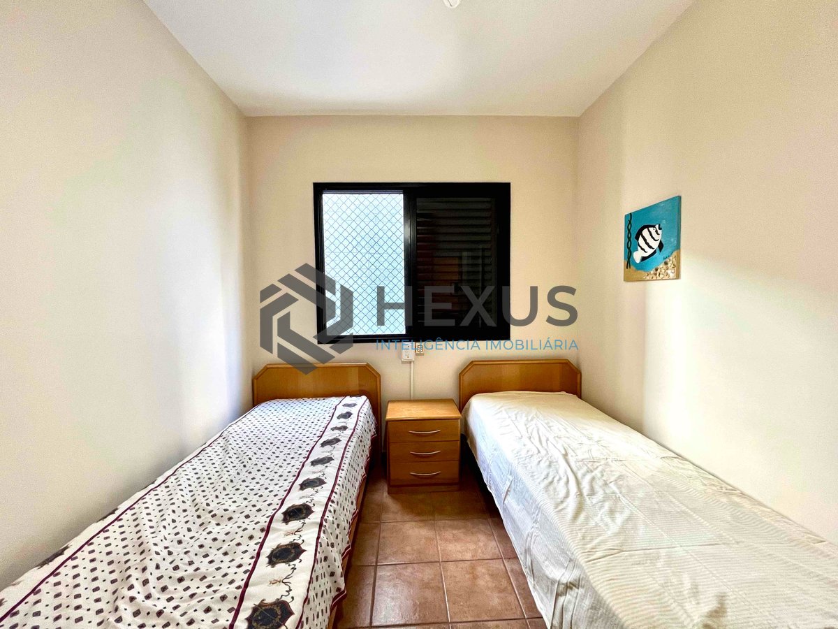 Foto 12 de Apartamento com varanda e lazer na quadra mar da Praia das Pitangueiras, Guarujá-SP - 3 Quartos (1 Suíte), 2 Vagas | Hexus Inteligência Imobiliária