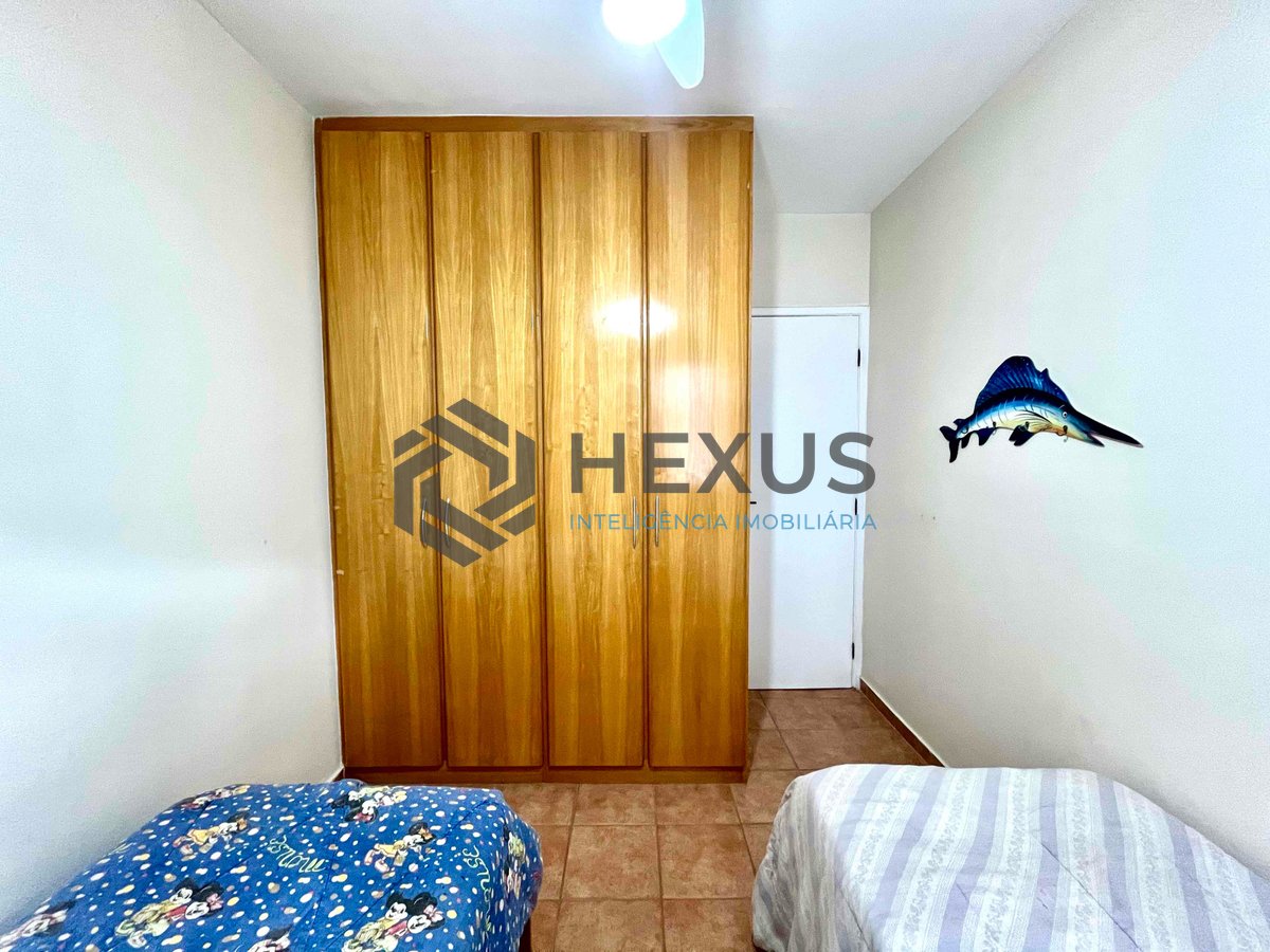 Foto 13 de Apartamento com varanda e lazer na quadra mar da Praia das Pitangueiras, Guarujá-SP - 3 Quartos (1 Suíte), 2 Vagas | Hexus Inteligência Imobiliária