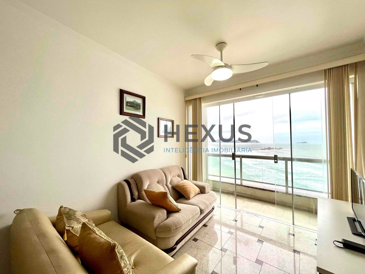 Foto 6 de Apartamento frente mar com varanda vista mar na Praia das Pitangueiras, Guaruja
