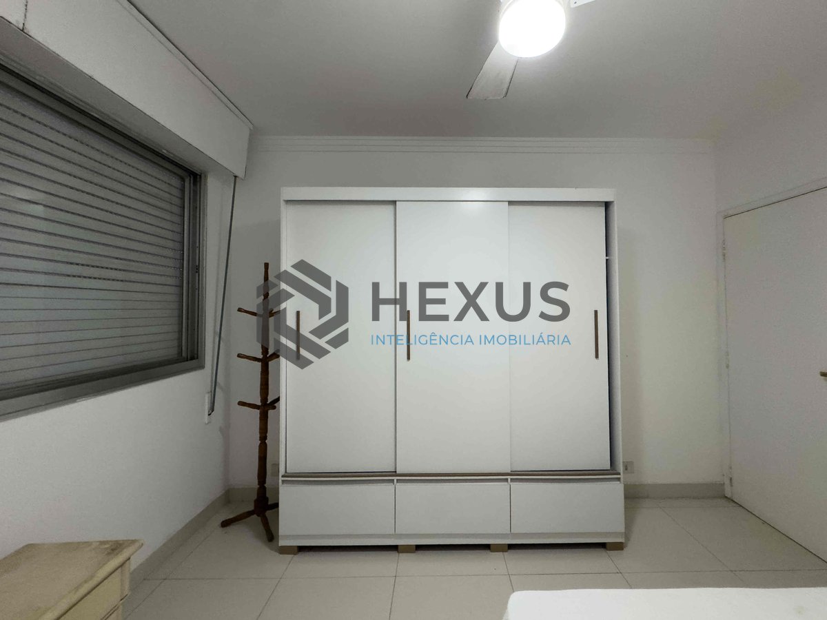 Foto 11 de Apartamento a uma quadra da Praia das Pitangueiras, Guarujá-SP - 2 Quartos (1 Suíte) | Hexus Inteligência Imobiliária