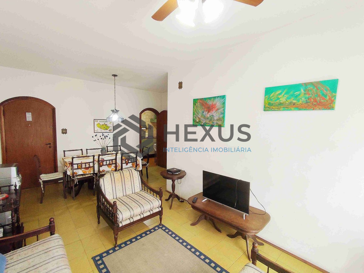 Foto 2 de Apartamento beira mar com varanda e lazer na Praia do Tombo, Guaruja | Hexus