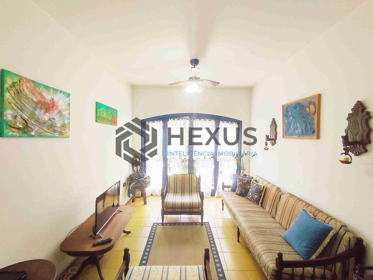Foto 4 de Apartamento beira mar com varanda e lazer na Praia do Tombo, Guaruja | Hexus