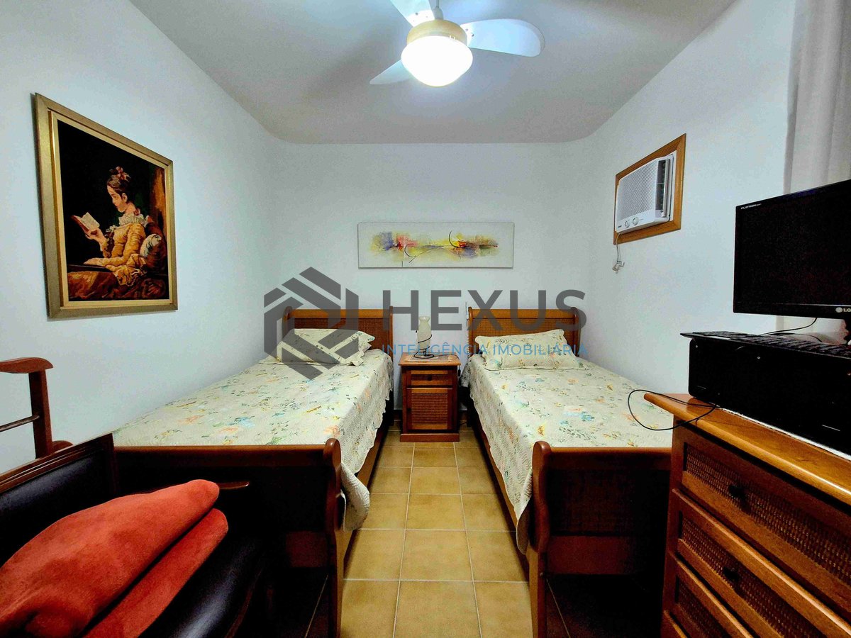 Foto 18 de Apartamento com varanda, vista mar, Praia das Pitangueiras, Guaruja | Hexus