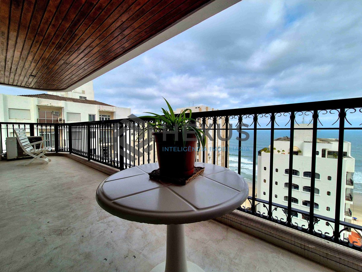 Foto 7 de Apartamento com varanda, vista mar, Praia das Pitangueiras, Guaruja | Hexus