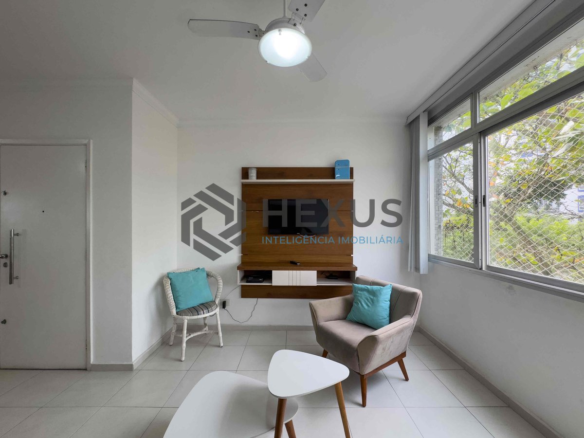 Foto 2 de Apartamento mobiliado a uma quadra da Praia das Pitangueiras, Guaruja