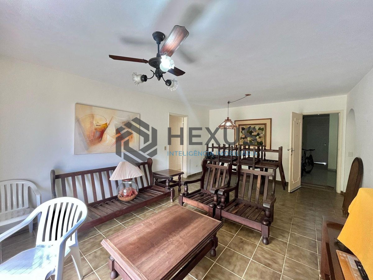 Foto 7 de Apartamento beira mar com varanda, lazer e vista mar na Praia das Pitangueiras, Guaruja | Hexus