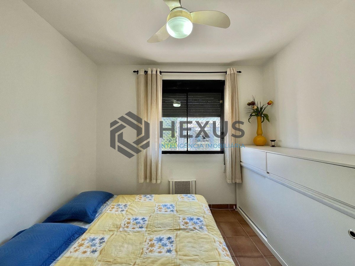 Foto 16 de Apartamento com varanda, lazer e vista livre a uma quadra da Praia das Pitangueiras, Guaruja | Hexus