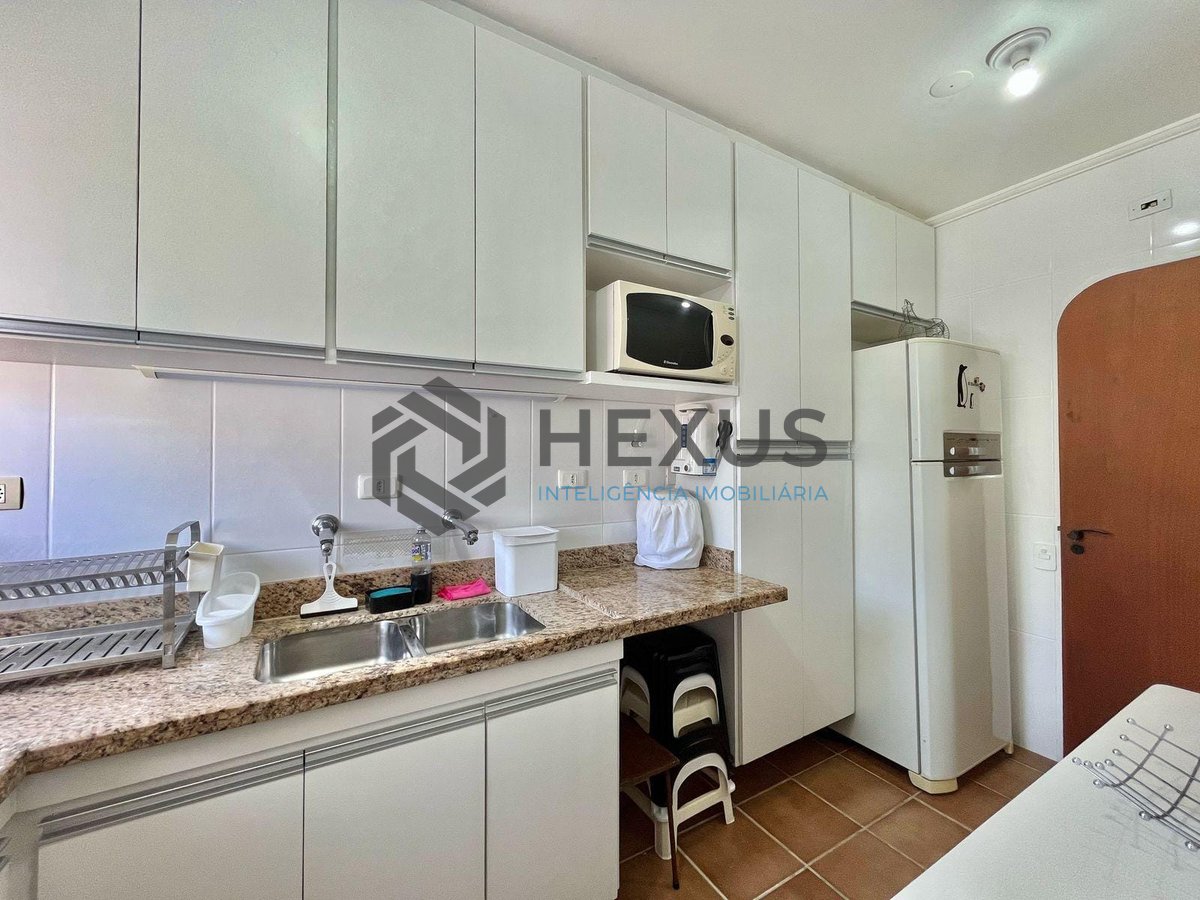 Foto 23 de Apartamento com varanda, lazer e vista livre a uma quadra da Praia das Pitangueiras, Guaruja | Hexus