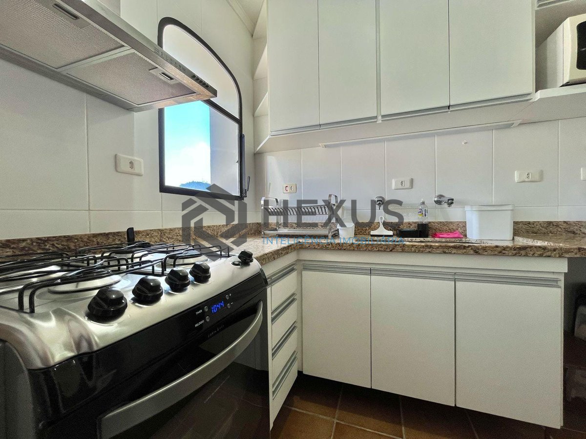 Foto 26 de Apartamento com varanda, lazer e vista livre a uma quadra da Praia das Pitangueiras, Guaruja | Hexus