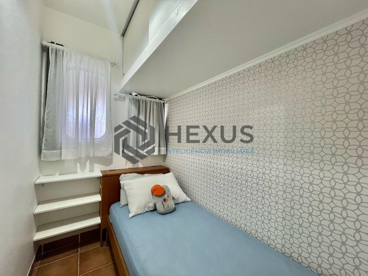 Foto 10 de Apartamento com varanda, lazer e vista livre a uma quadra da Praia das Pitangueiras, Guaruja | Hexus