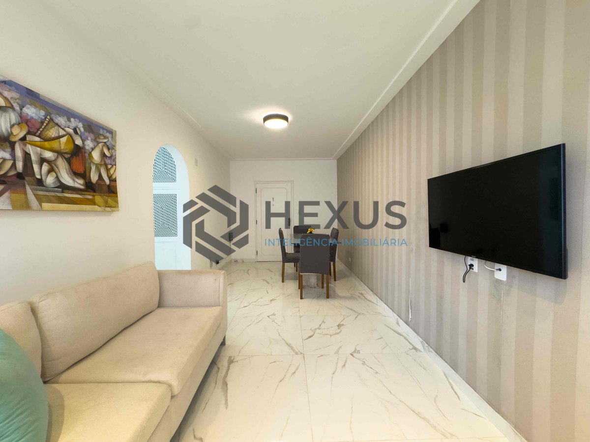 Foto 4 de Apartamento reformado e mobiliado a duas quadras da Praia das Pitangueiras, Guaruja