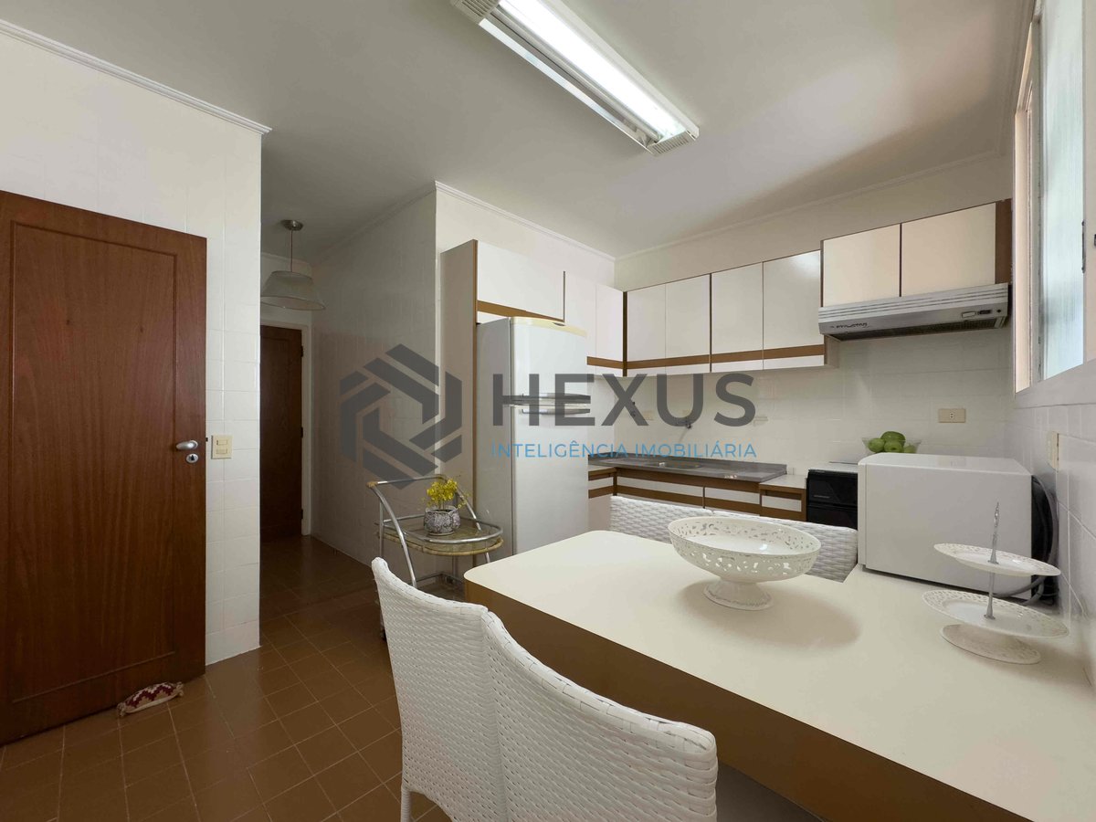 Foto 24 de Apartamento com varanda, vista mar, quadra mar, lazer, Praia das Pitangueiras, Guaruja | Hexus Inteligência Imobiliária