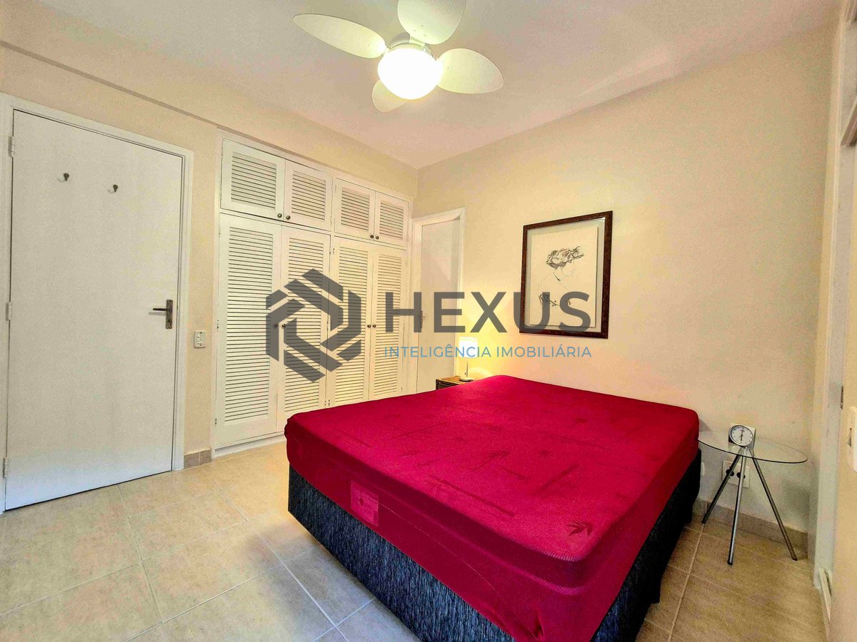 Foto 16 de Apartamento com varanda e lazer na Praia das Pitangueiras, Guaruja