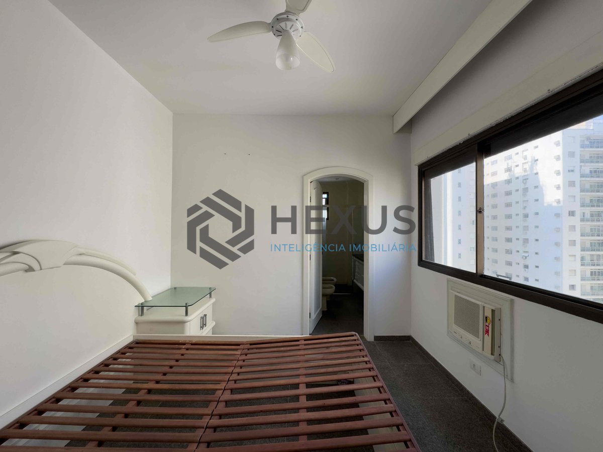 Foto 15 de Apartamento com varanda, vista mar, lazer, Praia das Pitangueiras, Guaruja | Hexus