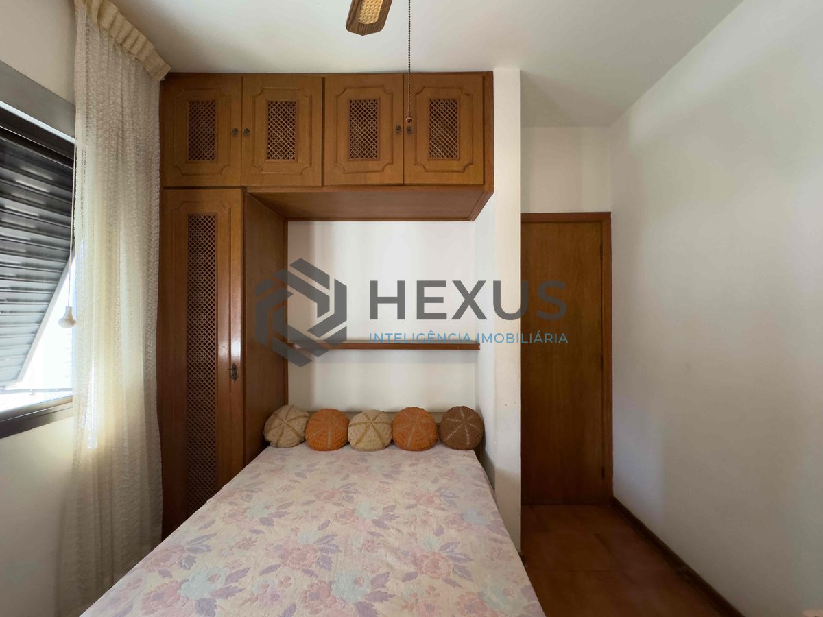 Foto 18 de Apartamento com varanda, vista mar e lazer na Praia das Pitangueiras, Guaruja | Hexus