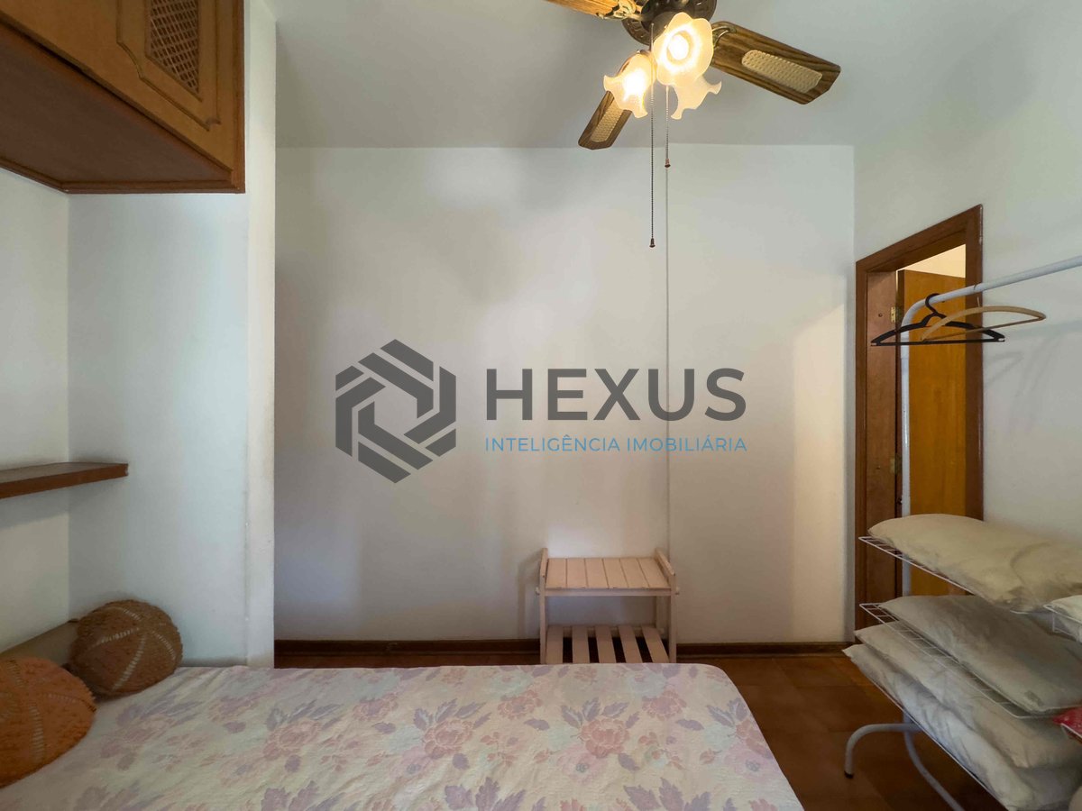 Foto 19 de Apartamento com varanda, vista mar e lazer na Praia das Pitangueiras, Guaruja | Hexus