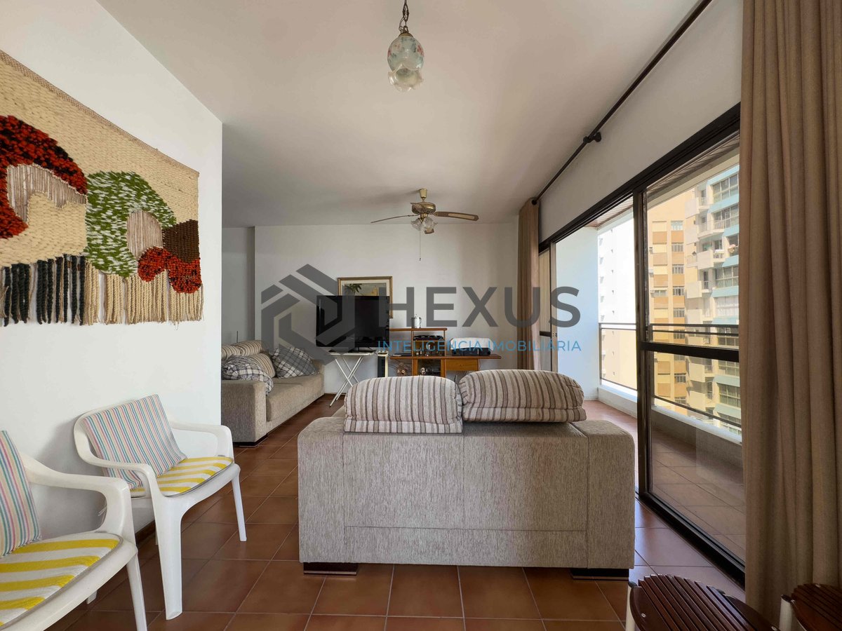 Foto 6 de Apartamento com varanda, vista mar e lazer na Praia das Pitangueiras, Guaruja | Hexus