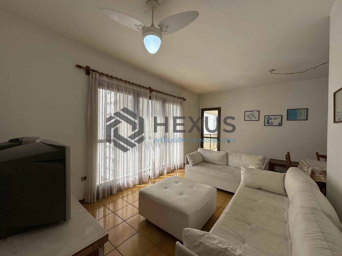 Foto 4 de Apartamento com varanda e lazer na Praia das Pitangueiras, Guaruja | Hexus