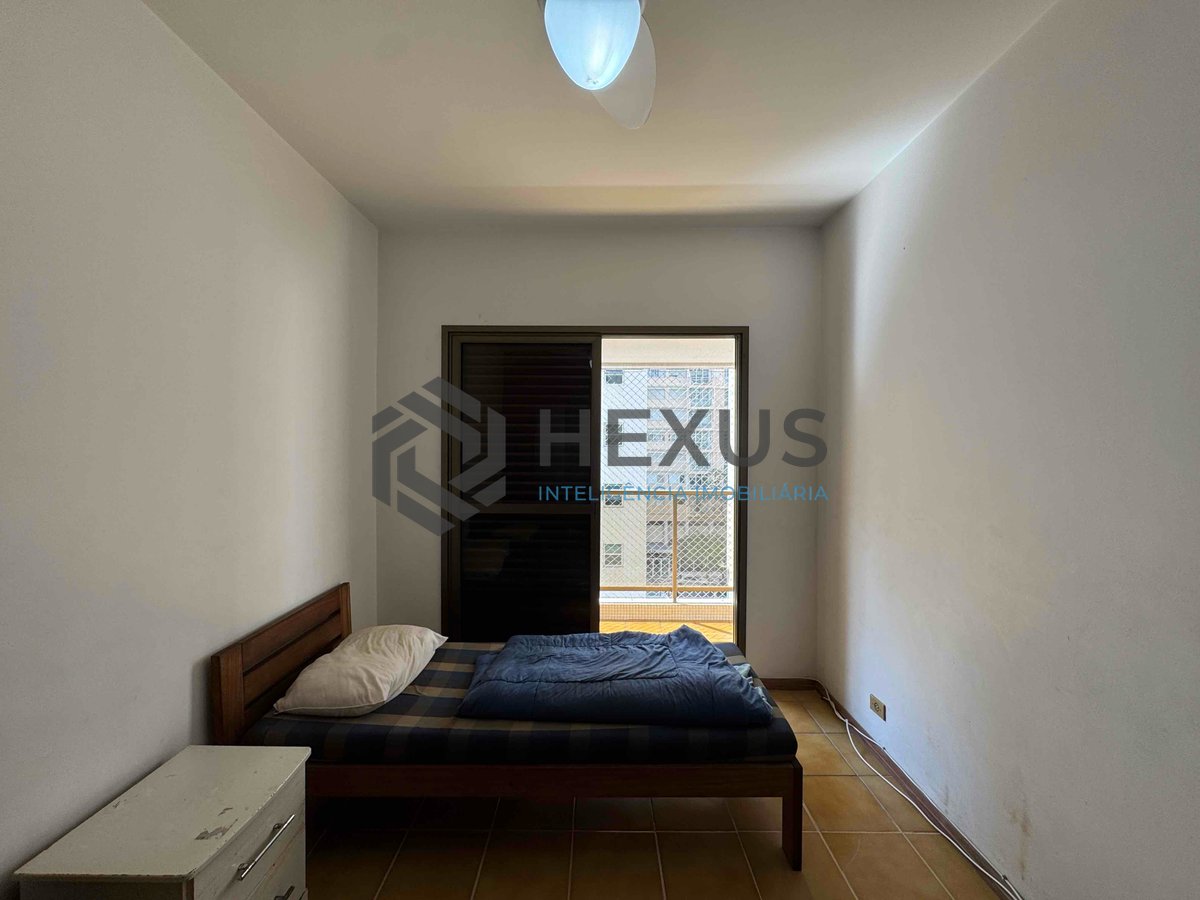 Foto 9 de Apartamento com varanda e lazer na Praia das Pitangueiras, Guaruja | Hexus