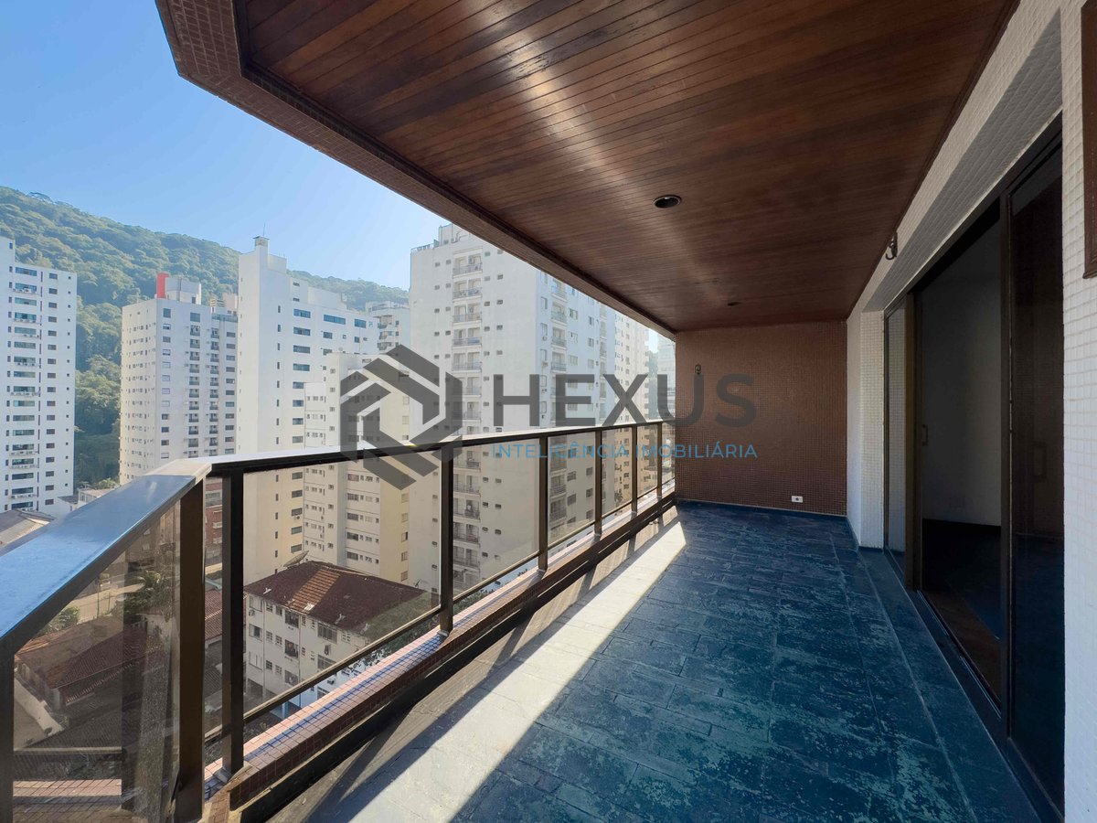 Foto 9 de Apartamento com varanda, vista livre e lazer na Praia das Pitangueiras, Guaruja | Hexus