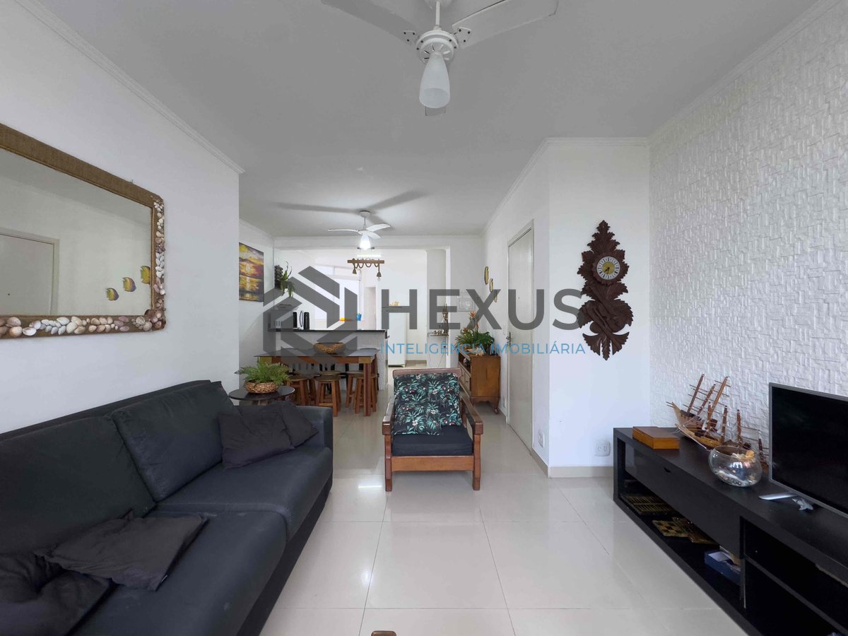 Foto 4 de Apartamento frente rua com vista livre a uma quadra da Praia das Pitangueiras, Guaruja
