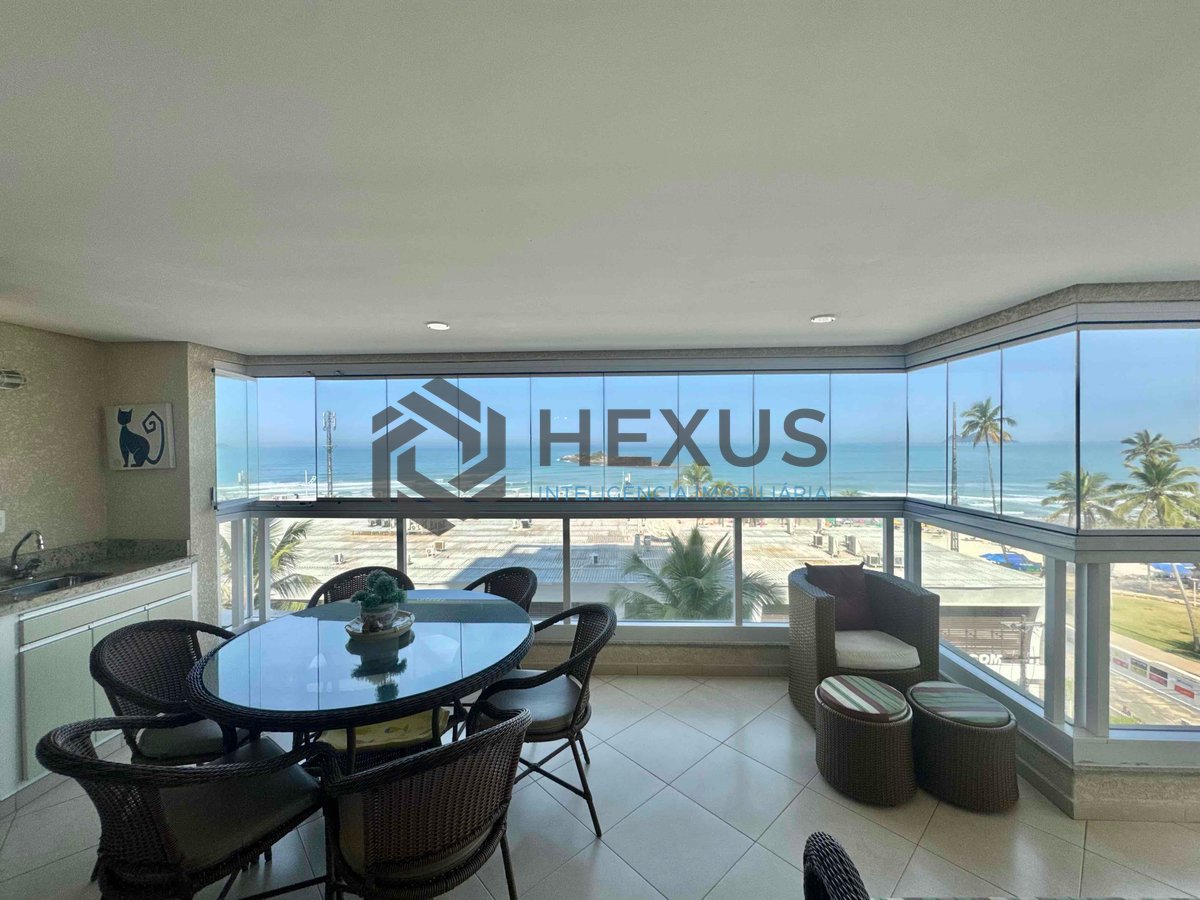 Foto 14 de Apartamento frente mar com varanda gourmet e lazer na Praia das Pitangueiras, Guaruja