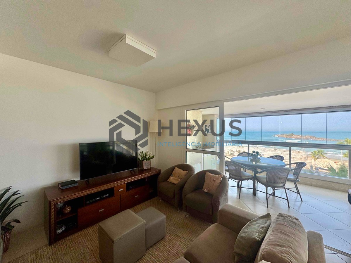 Foto 5 de Apartamento frente mar com varanda gourmet e lazer na Praia das Pitangueiras, Guaruja