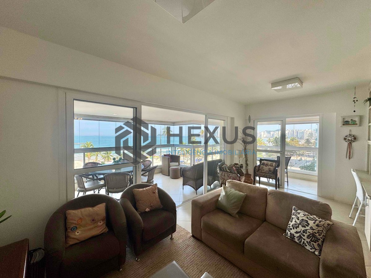 Foto 8 de Apartamento frente mar com varanda gourmet e lazer na Praia das Pitangueiras, Guaruja