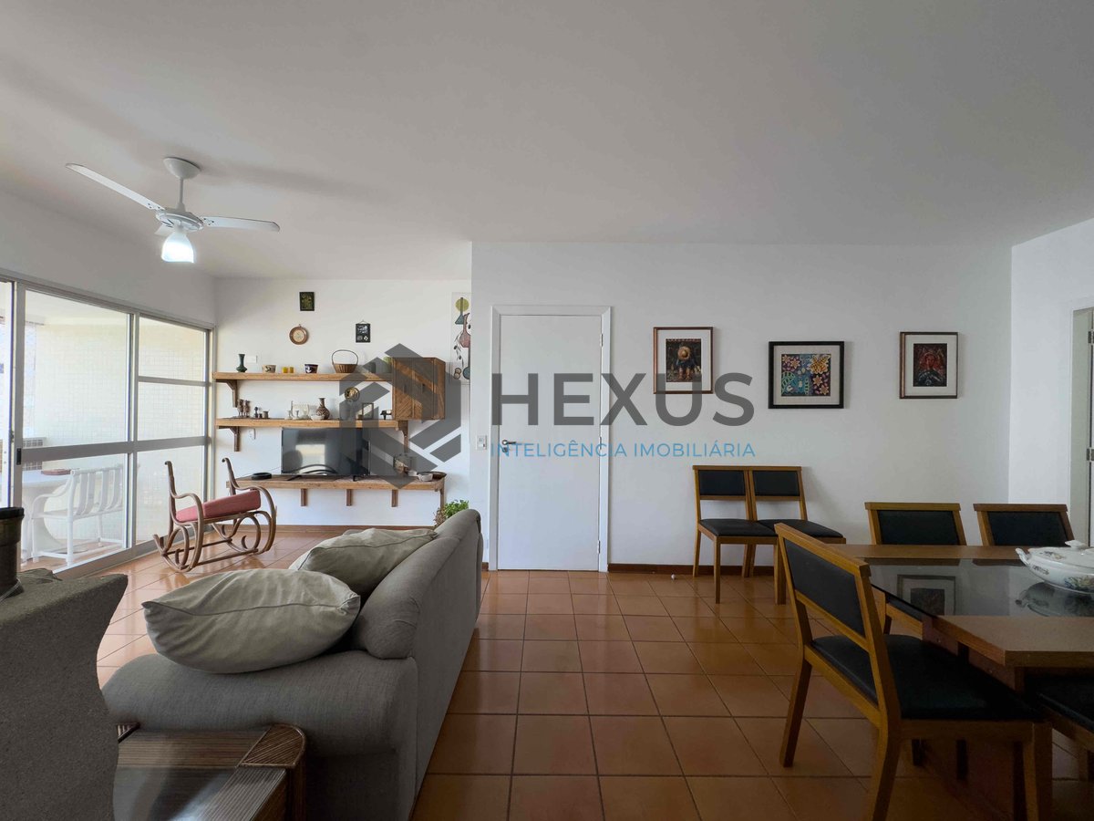 Foto 6 de Apartamento com varanda vista mar e lazer na Praia das Pitangueiras, Guaruja
