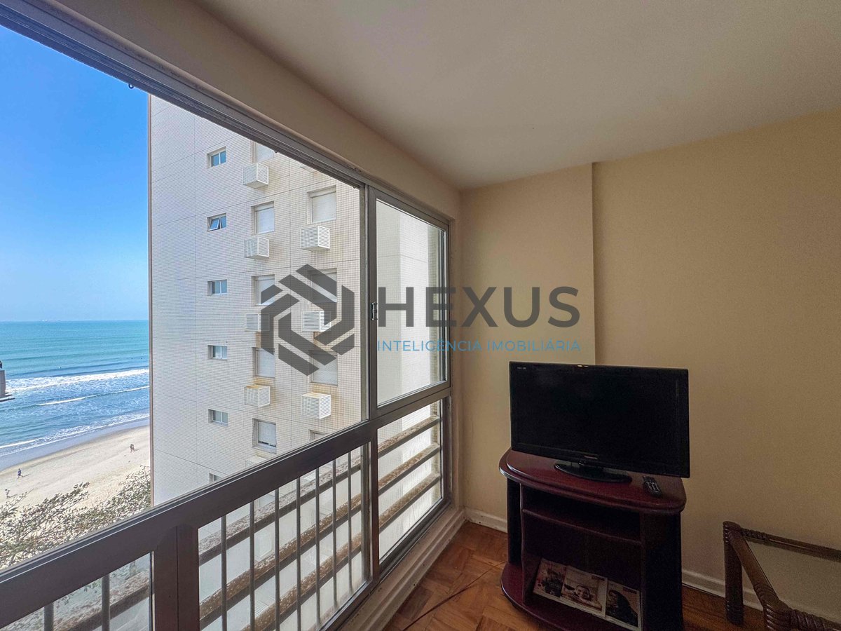 Foto 7 de Apartamento frente mar com vista mar na Praia das Pitangueiras, Guaruja