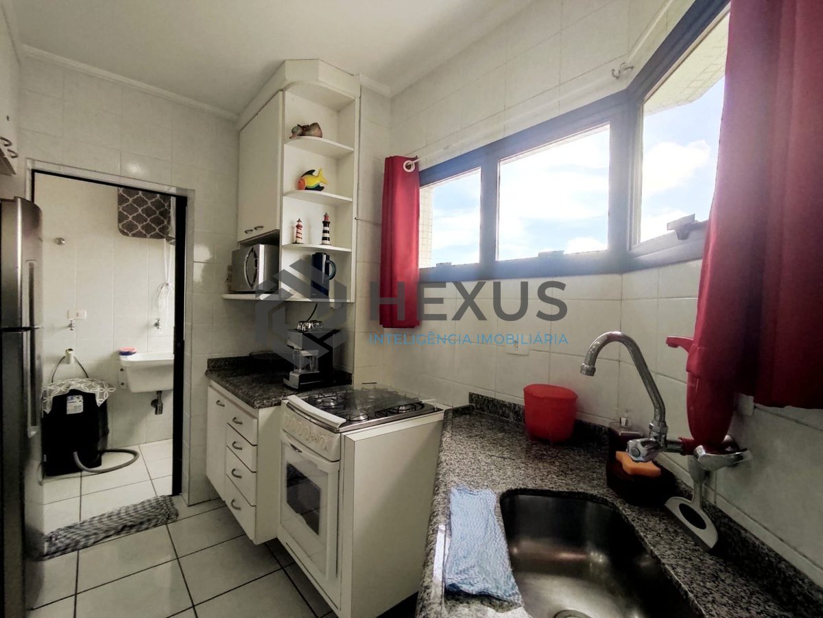 Foto 20 de Apartamento com varanda vista mar e lazer na beira mar da Praia das Asturias, Guaruja