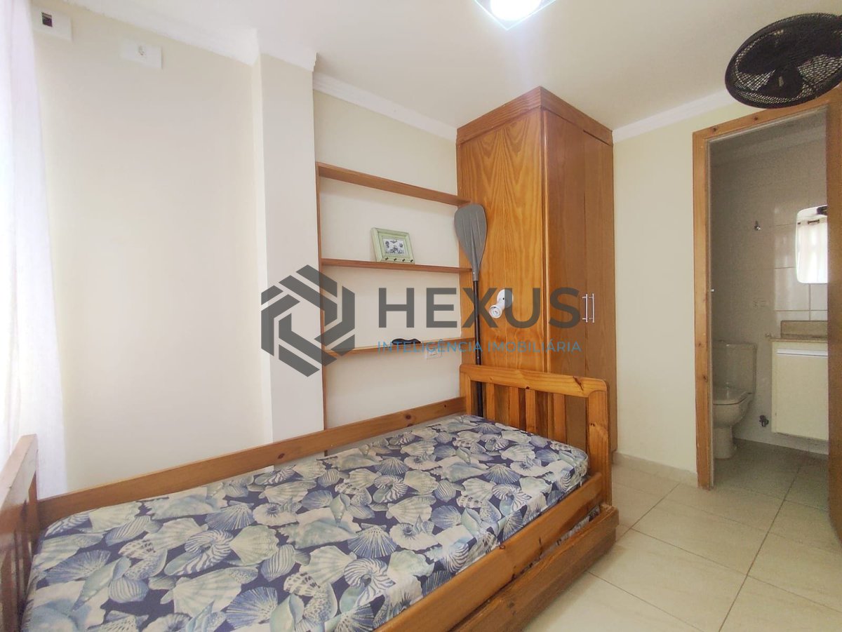 Foto 21 de Apartamento com varanda na quadra mar da Praia das Pitangueiras, Guaruja | Hexus
