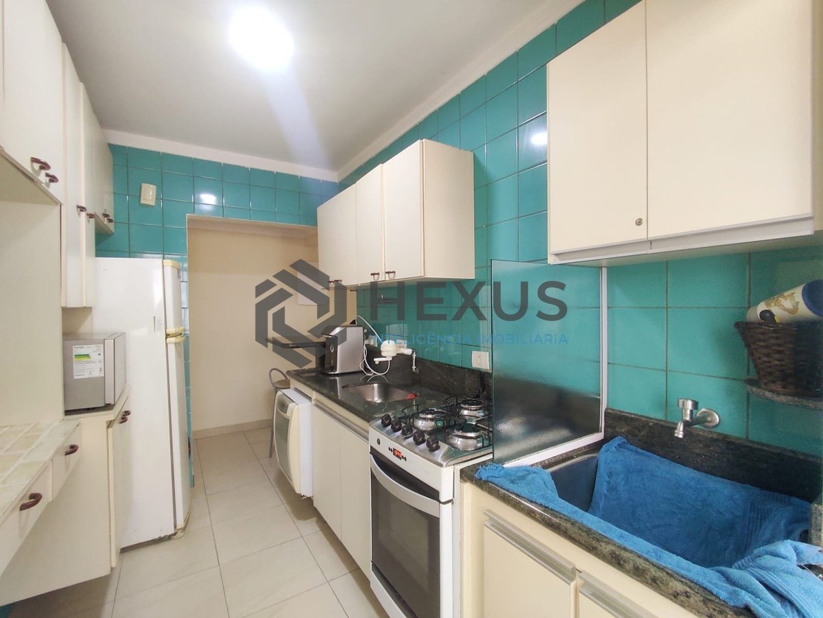 Foto 26 de Apartamento com varanda na quadra mar da Praia das Pitangueiras, Guaruja | Hexus