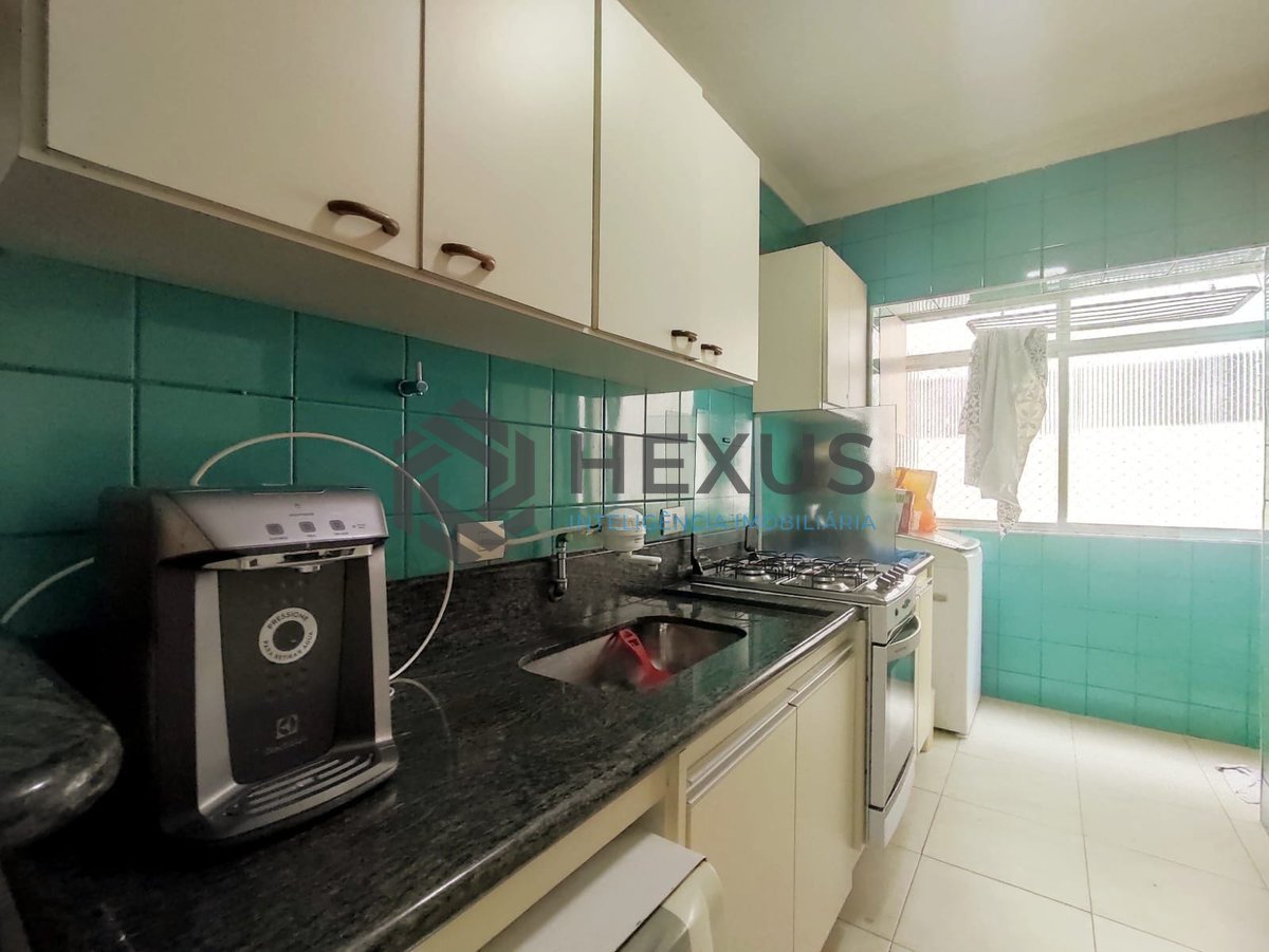 Foto 28 de Apartamento com varanda na quadra mar da Praia das Pitangueiras, Guaruja | Hexus