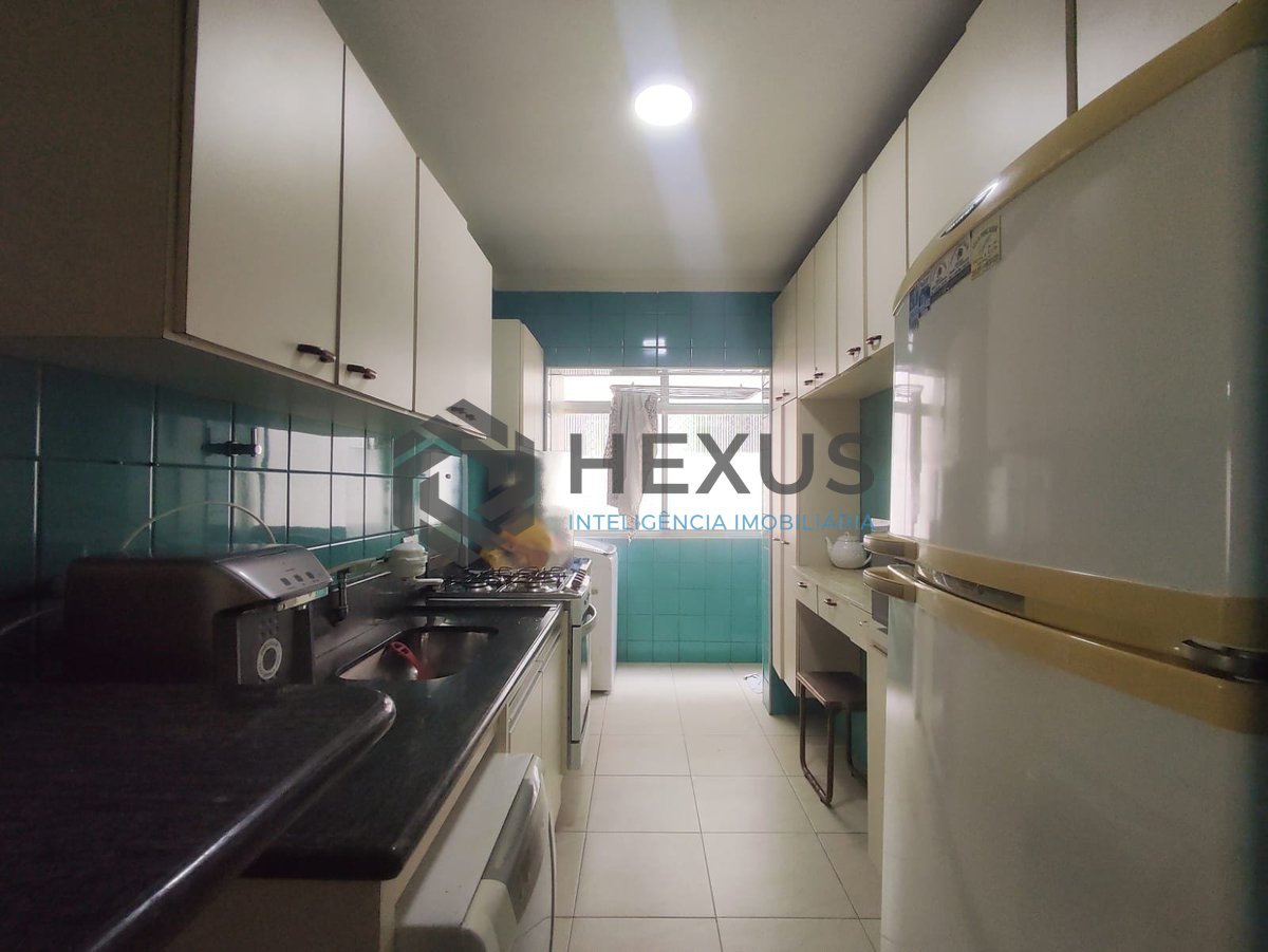 Foto 29 de Apartamento com varanda na quadra mar da Praia das Pitangueiras, Guaruja | Hexus