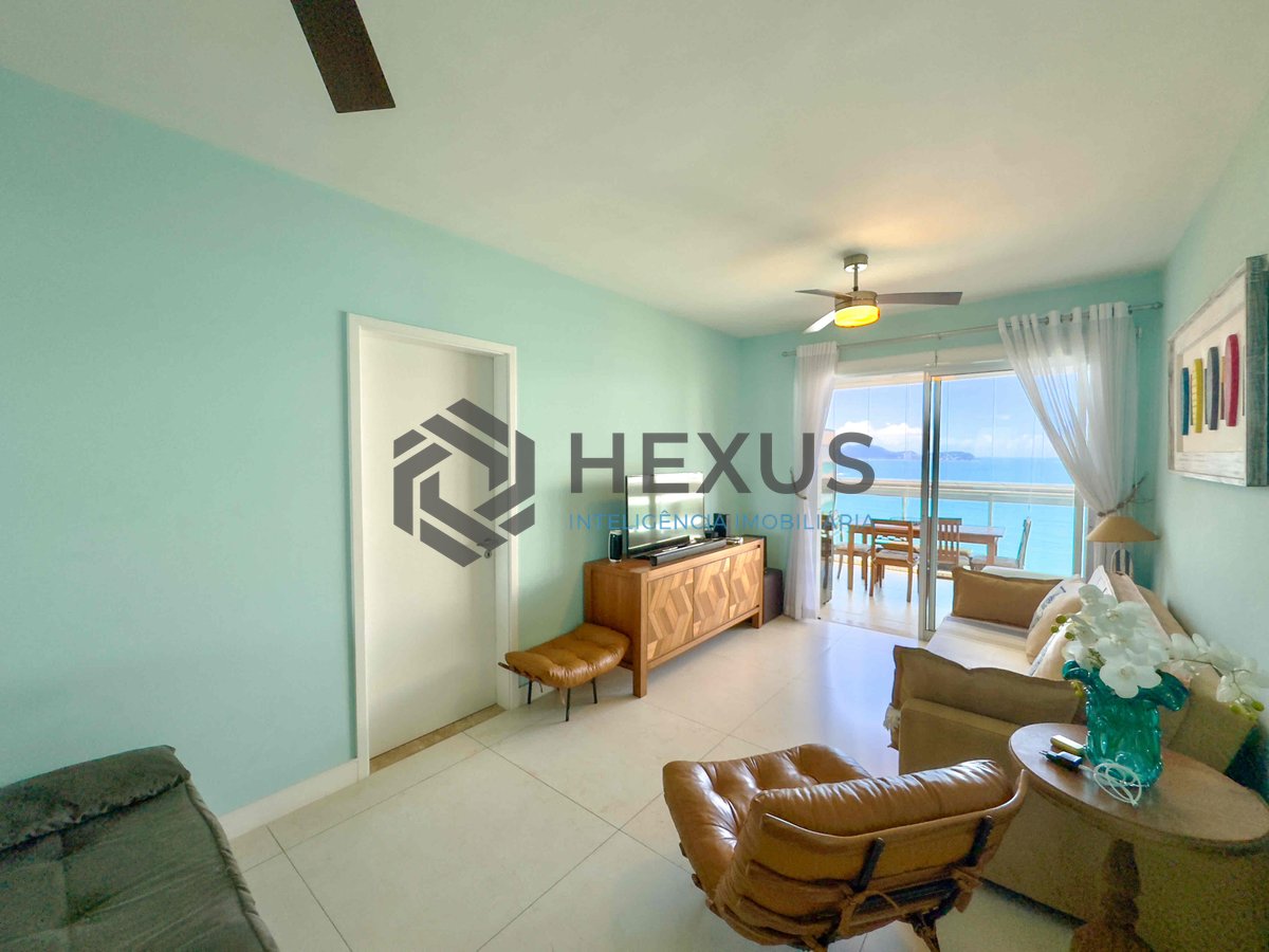 Foto 9 de Apartamento frente mar com varanda gourmet vista mar e lazer na Praia das Asturias, Guaruja