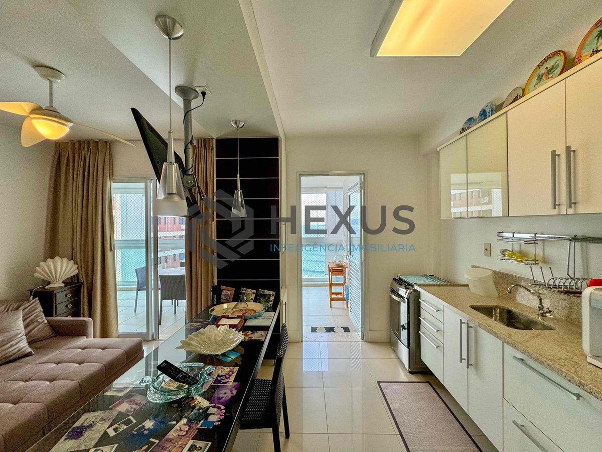 Foto 11 de Apartamento frente mar com varanda gourmet vista mar e lazer na Praia das Asturias, Guaruja