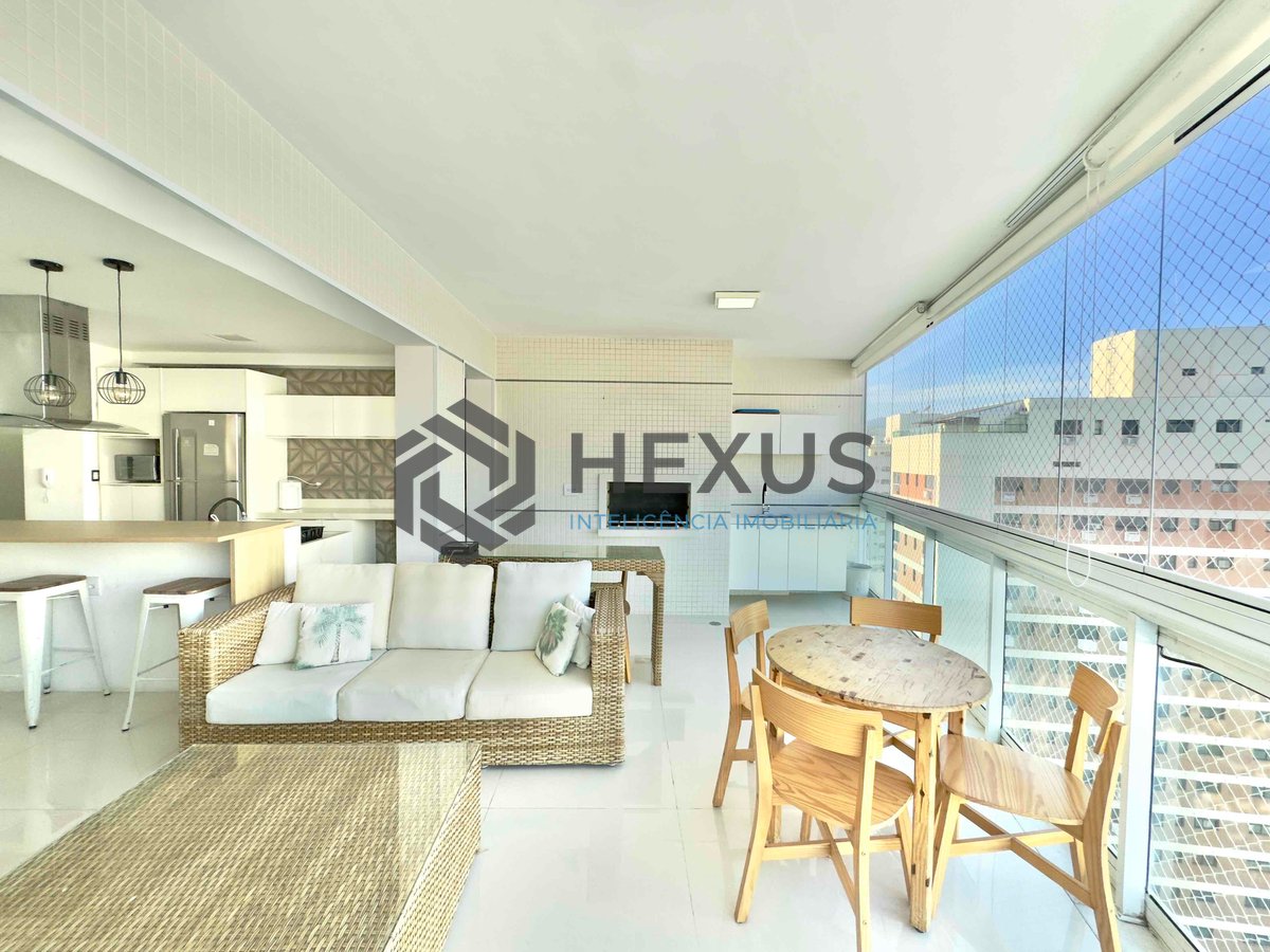 Foto 7 de Apartamento frente mar com varanda gourmet vista mar e lazer na Praia das Asturias, Guaruja