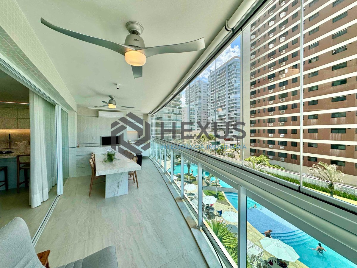 Foto 19 de Apartamento frente mar com varanda gourmet vista mar e lazer na Praia das Asturias, Guaruja
