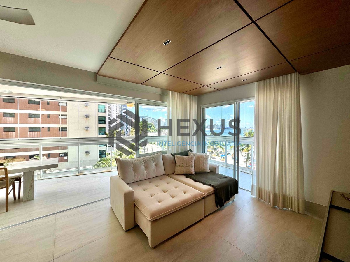Foto 32 de Apartamento frente mar com varanda gourmet vista mar e lazer na Praia das Asturias, Guaruja