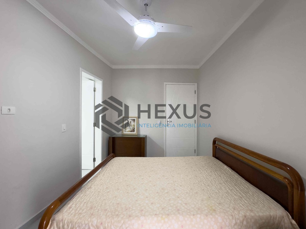 Foto 25 de Apartamento com varanda, vista mar, lazer, quadra mar da Praia das Pitangueiras, Guaruja - Hexus